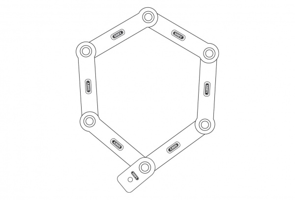 ANTIVOL PLIABLE ABUS BORDO 6000/90 TWINSET NOIR + SUPPORT SH – Image 2