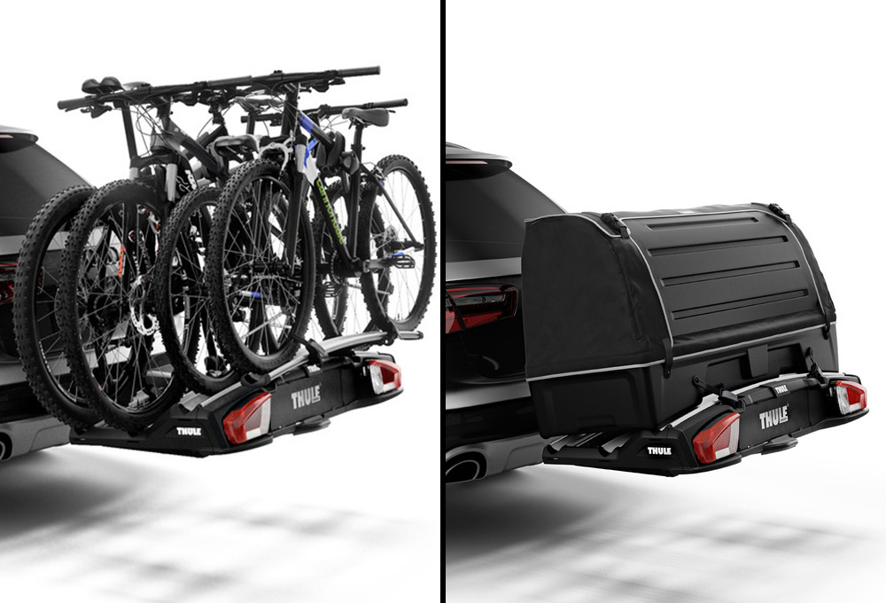 PORTE-VÉLO SUR BOULE D'ATTELAGE THULE VELOSPACE XT 3 939000 - 3 VÉLOS – Image 10