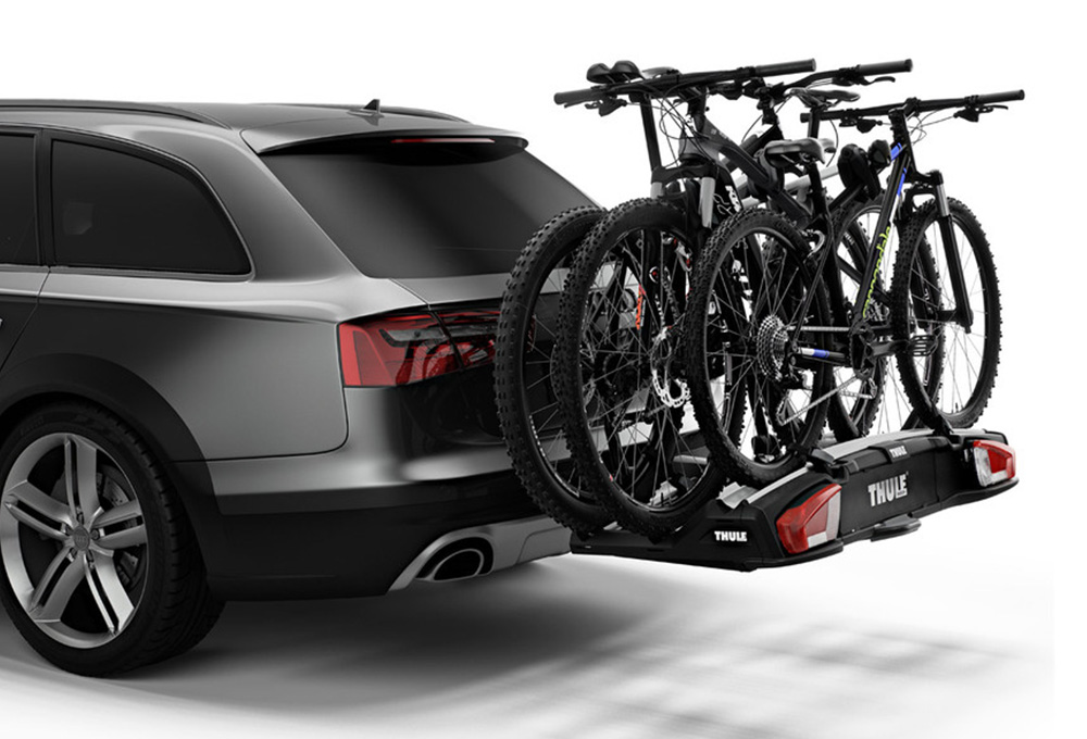 PORTE-VÉLO SUR BOULE D'ATTELAGE THULE VELOSPACE XT 3 939000 - 3 VÉLOS – Image 4