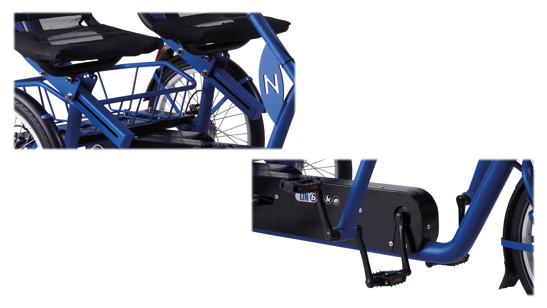 TANDEM TRICYCLE CÔTE À CÔTE – Image 3