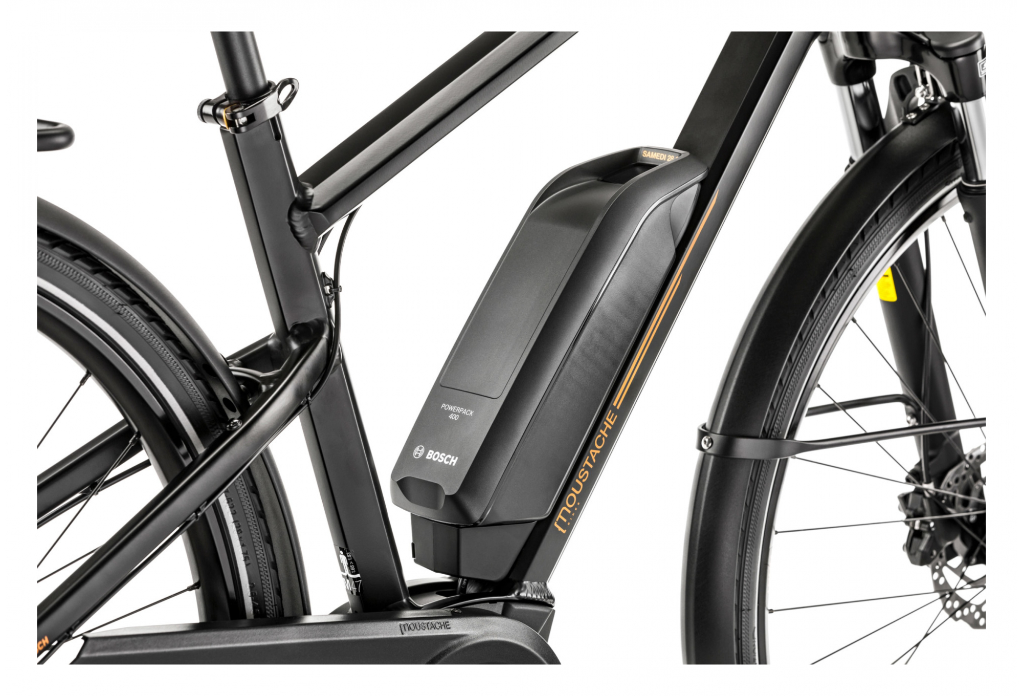 VÉLO ÉLECTRIQUE MOUSTACHE SAMEDI 28.1 OPEN SHIMANO ALTUS 9V 2021 NOIR MAT – Image 8