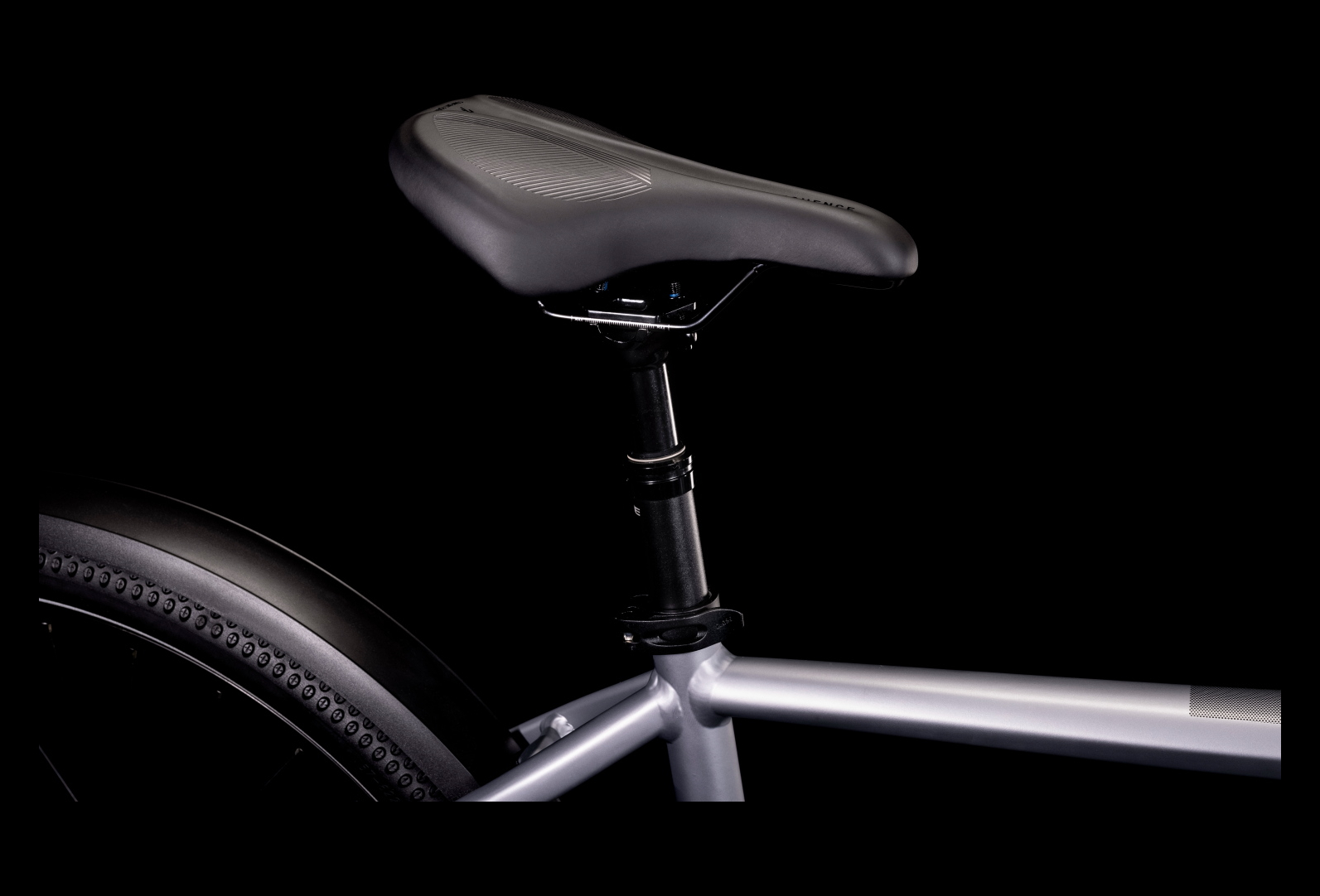 VTC Électrique Cube Nuride Hybrid EXC 625 Allroad Shimano Deore 12V 625 Wh 700 mm Gris 2022 – Image 3