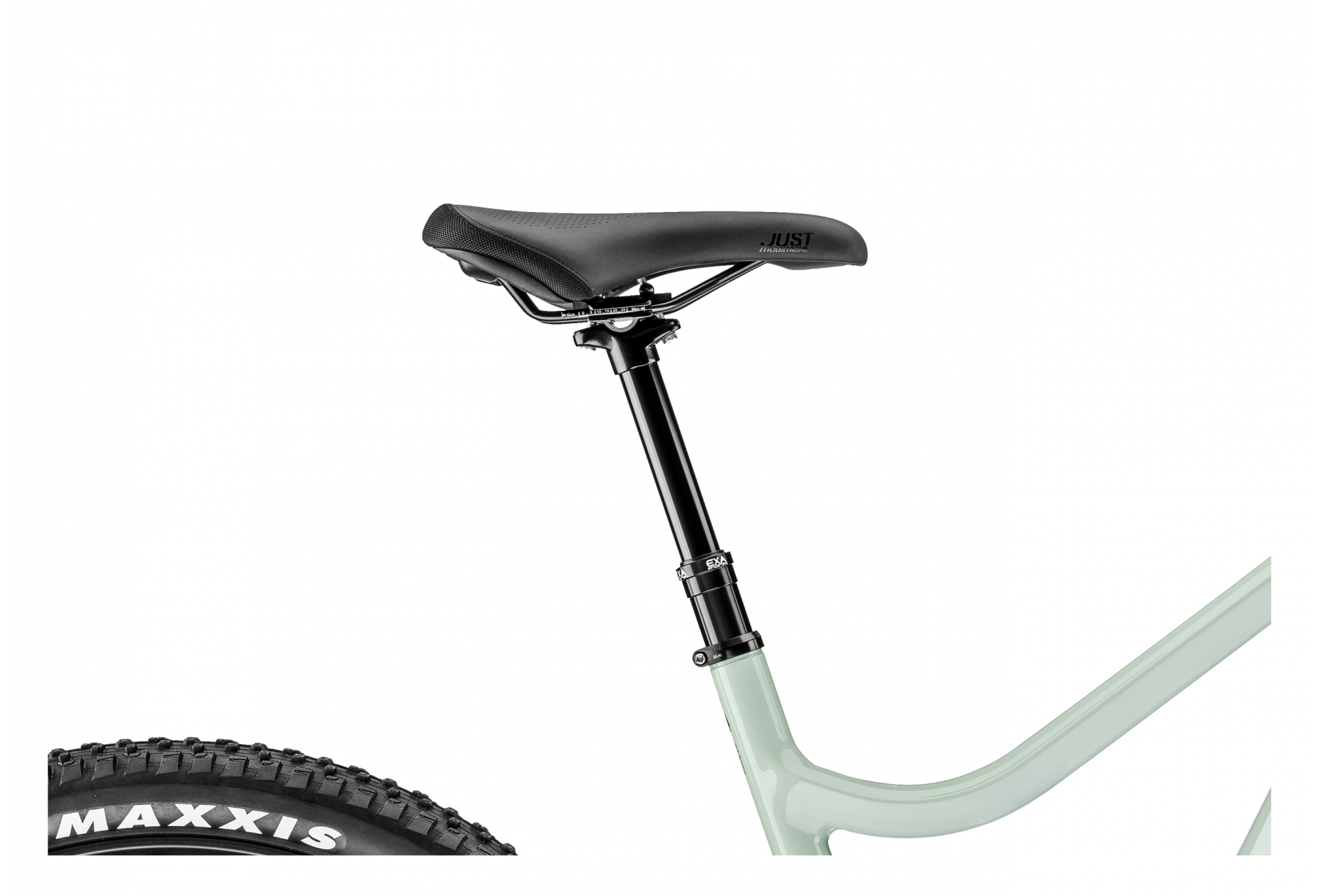 VTT Électrique Tout-Suspendu Moustache Bikes Samedi 27 Wide 4 Shimano Deore 11V 625 Wh 27.5'' Vert – Image 4
