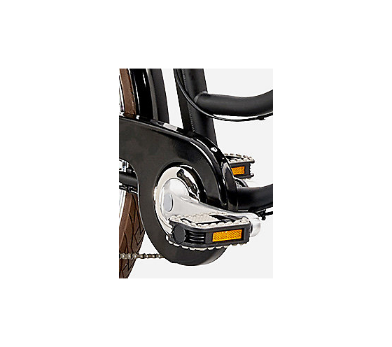 Vélo de ville électrique adulte E-City 50 NOIR – Image 6