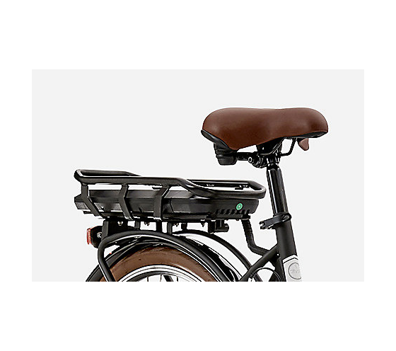 Vélo de ville électrique adulte E-City 50 NOIR – Image 8