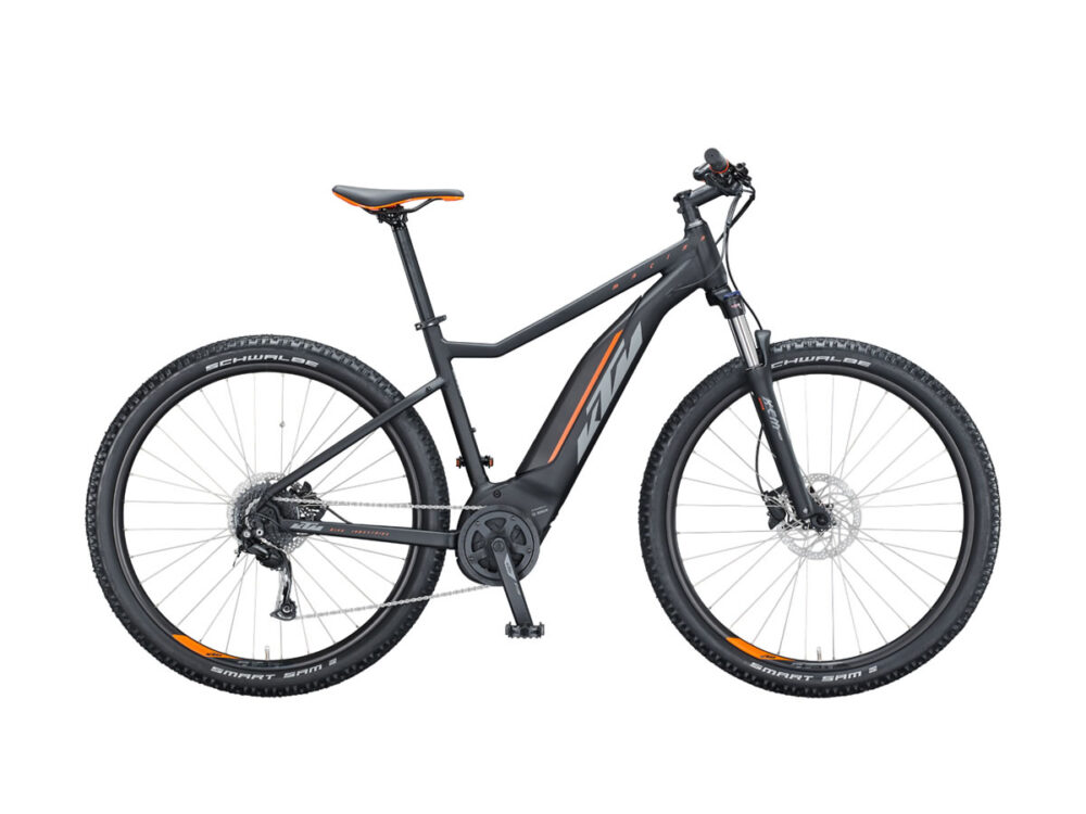 KTM MACINA RIDE 291 black matt (grey+orange) 2021