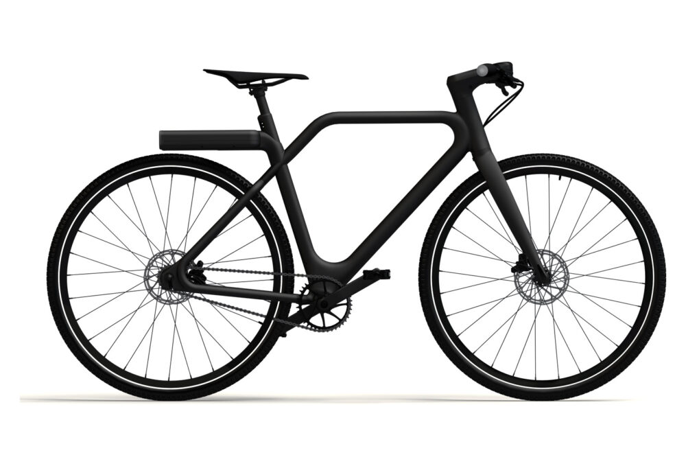 Vélo de Ville Électrique Angell 700 mm Noir 2021