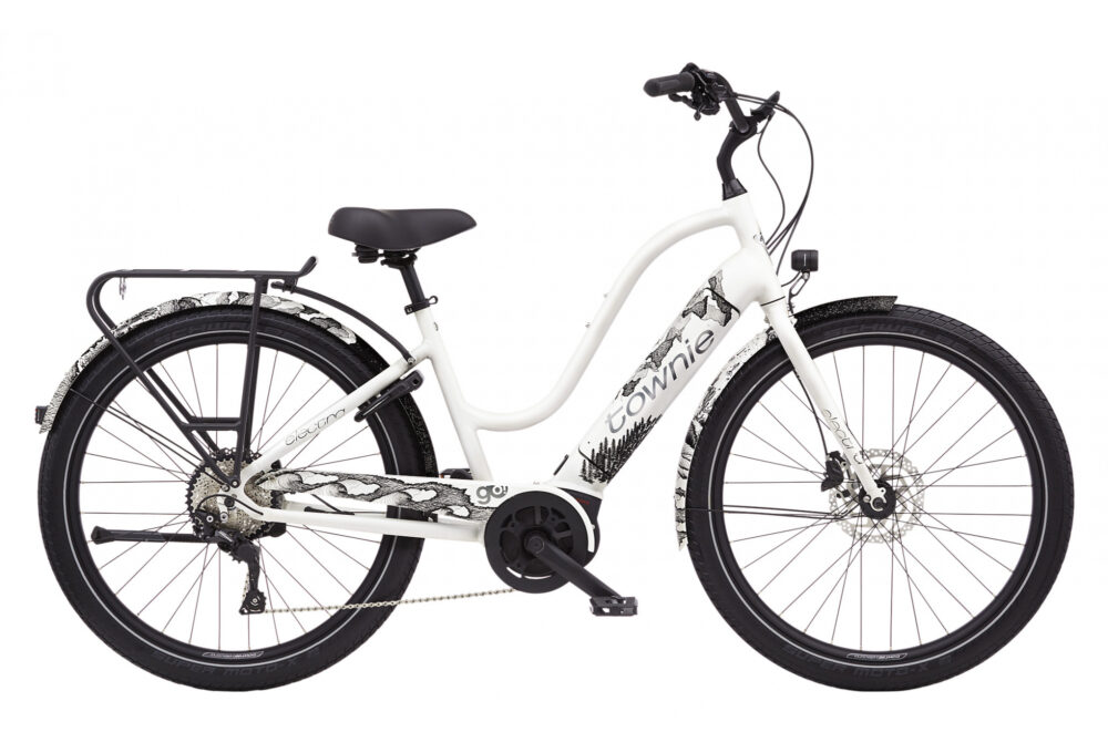 Electra Townie Path Go! 10D Equipped Step-Thru Shimano Deore 10V 500 Blanc 2021