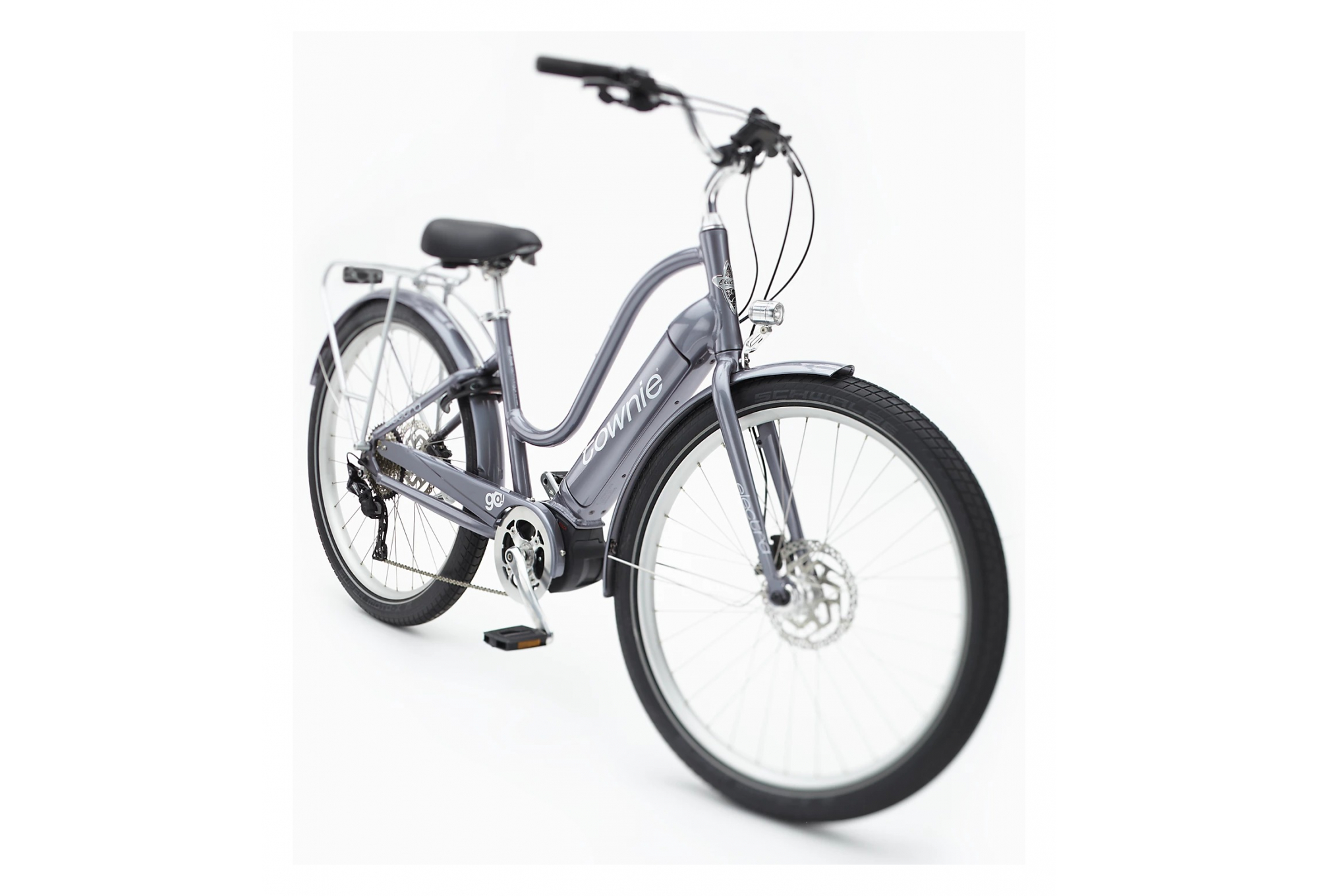 Electra Townie Path Go! 10D Equipped Step-Thru Shimano Deore 10V 500 Gris 2021 – Image 2