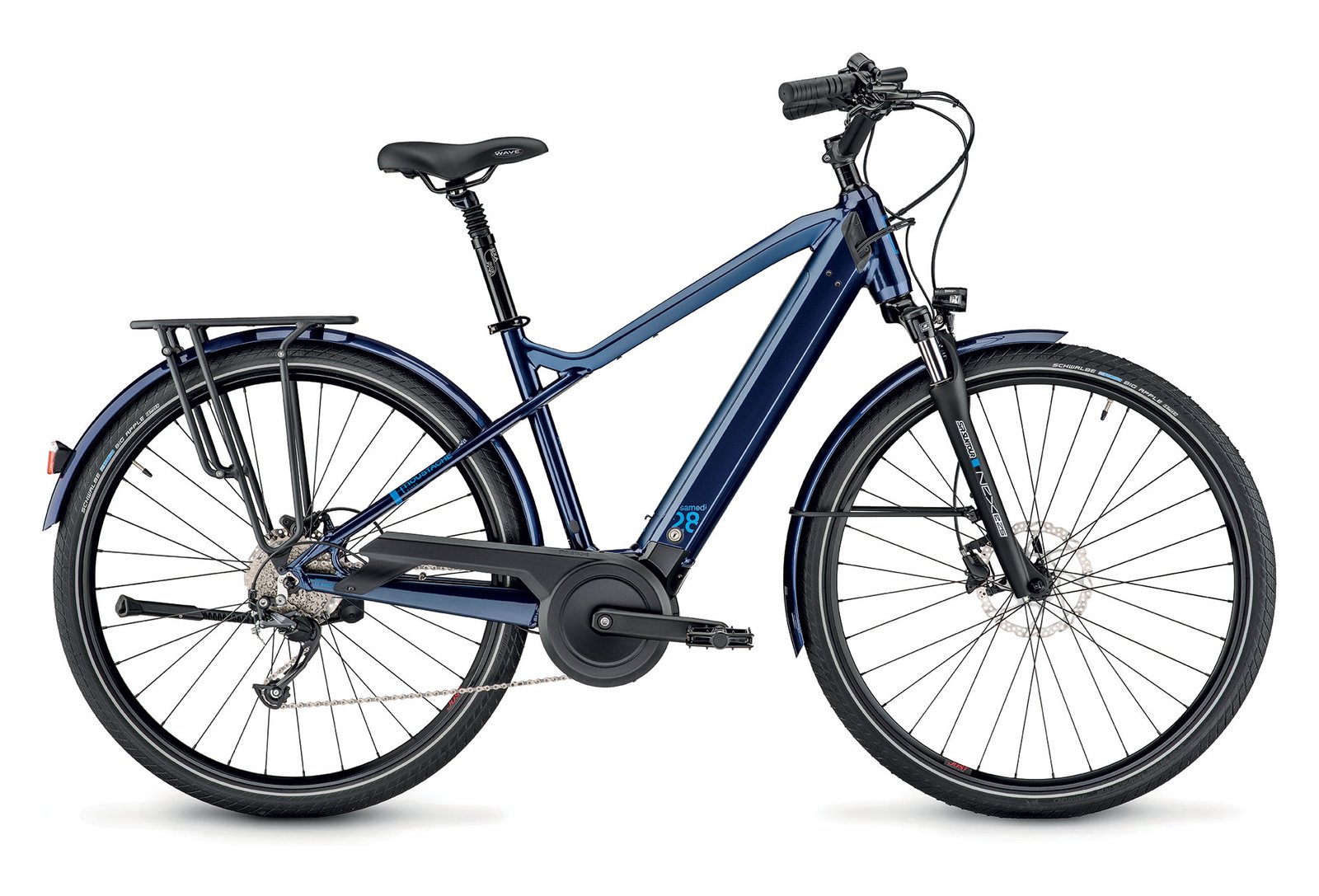 Moustache Bikes Samedi 28.2 Shimano Altus 9V 400 Bleu 2021