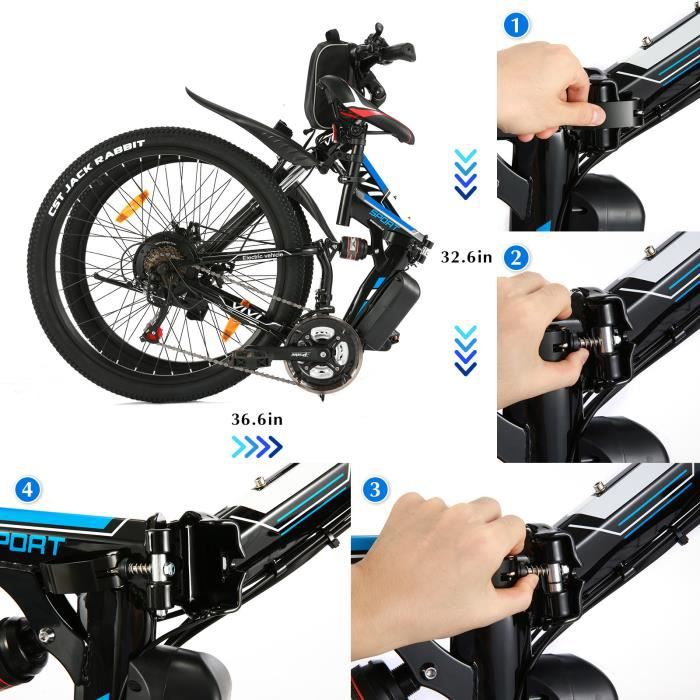 VTT électrique pliant VIVI 26" – Image 3
