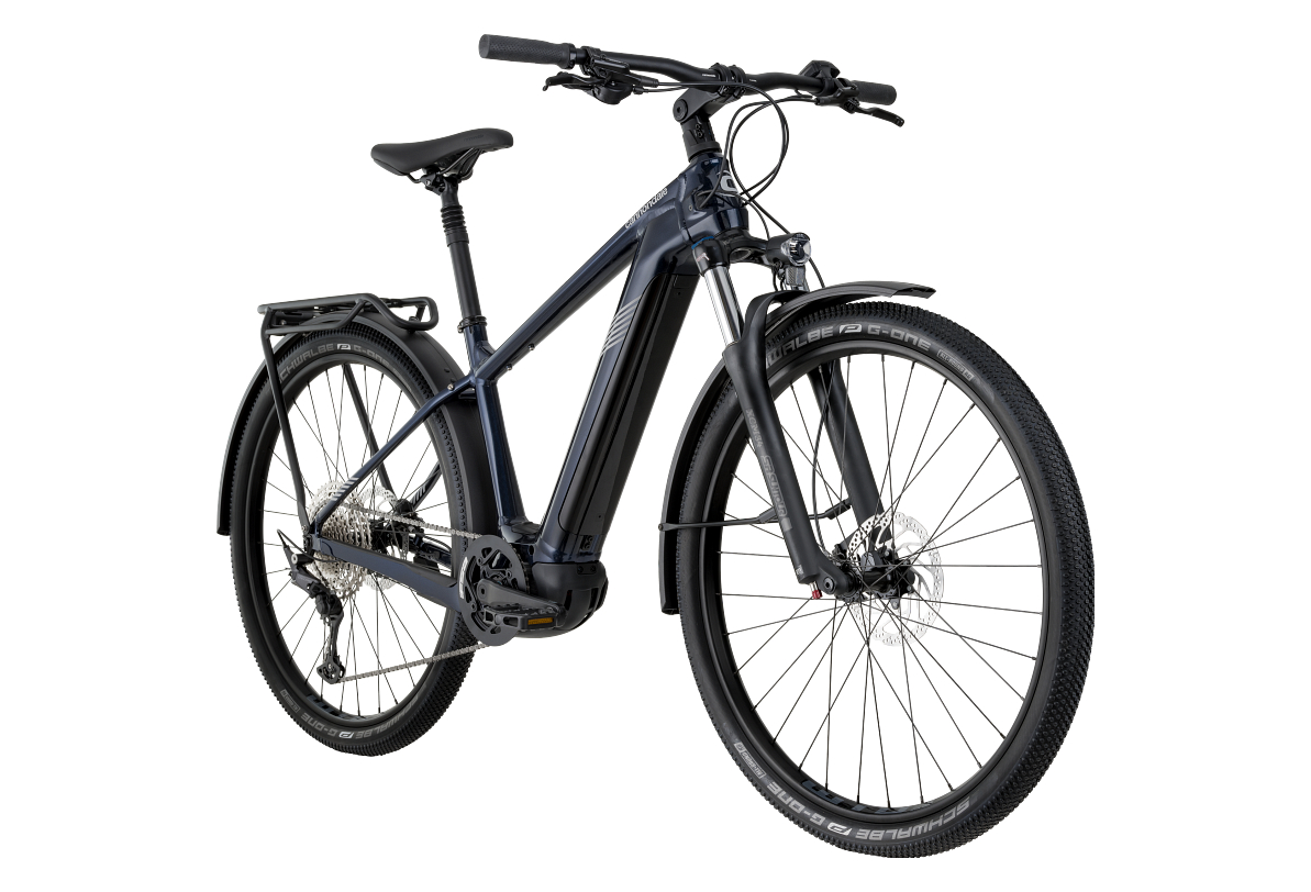 VTC Électrique Cannondale Tesoro Neo X 2 Remixte Shimano Deore 11V BLEU – Image 2