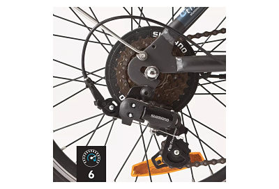 BTWIN TILT 500 ELECT SHIMANO TOURNEY 6V 250 – Image 6