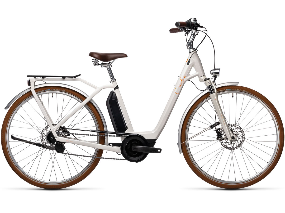 CUBE Ella Cruise Hybrid 400 cream´n´orange 2021