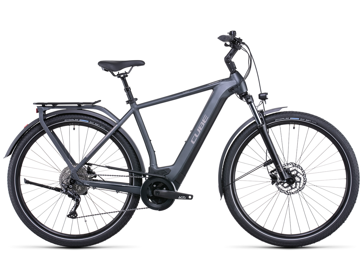 CUBE Kathmandu Hybrid ONE 625 grey´n´teak – Image 2