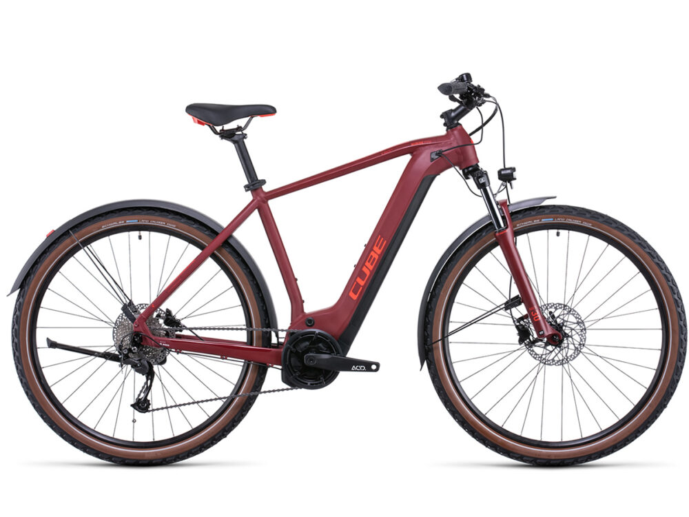 CUBE Nuride Hybrid Performance 625 Allroad darkred
