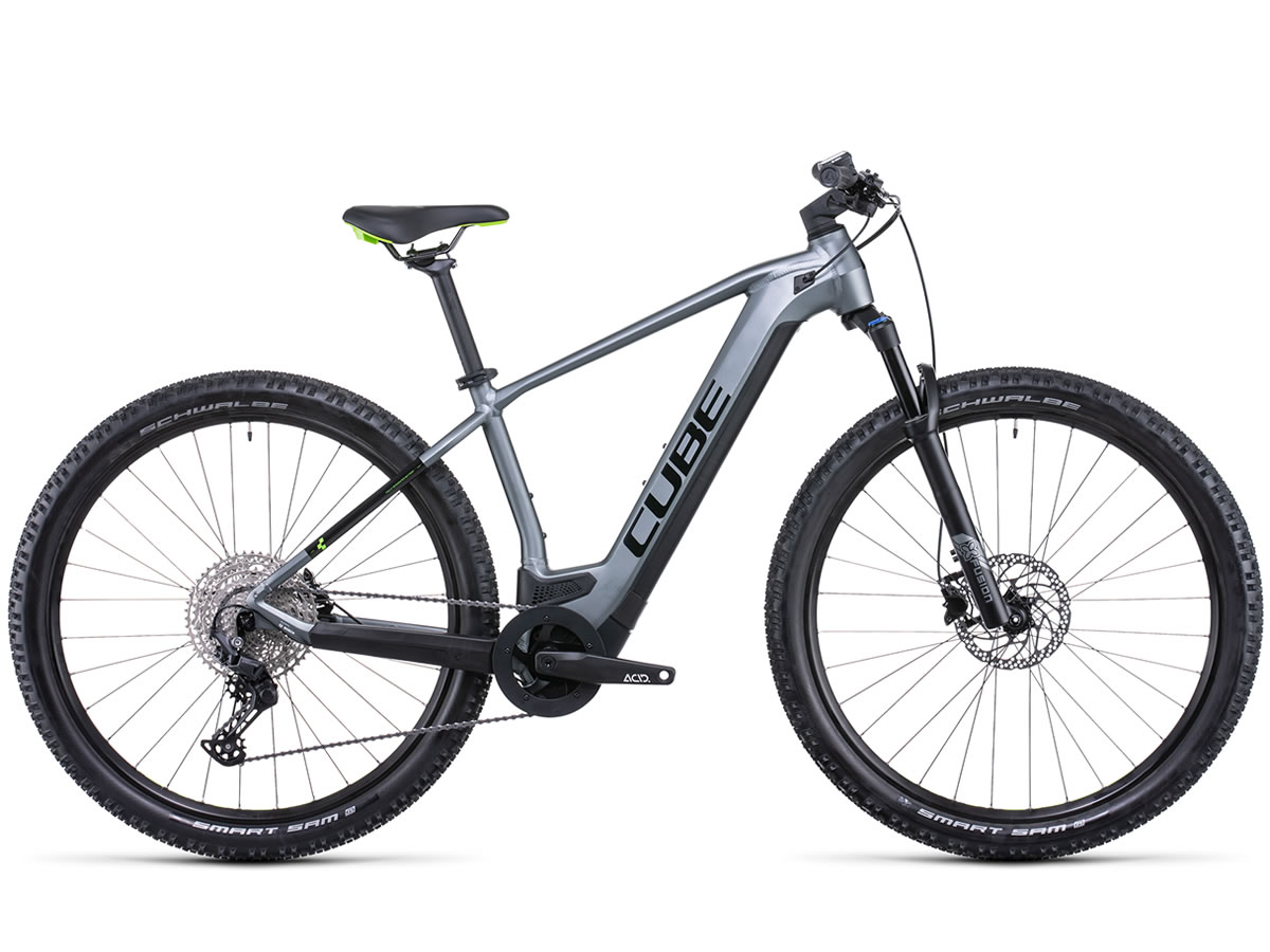 CUBE Reaction Hybrid Pro 500 flashgrey´n´green 2022