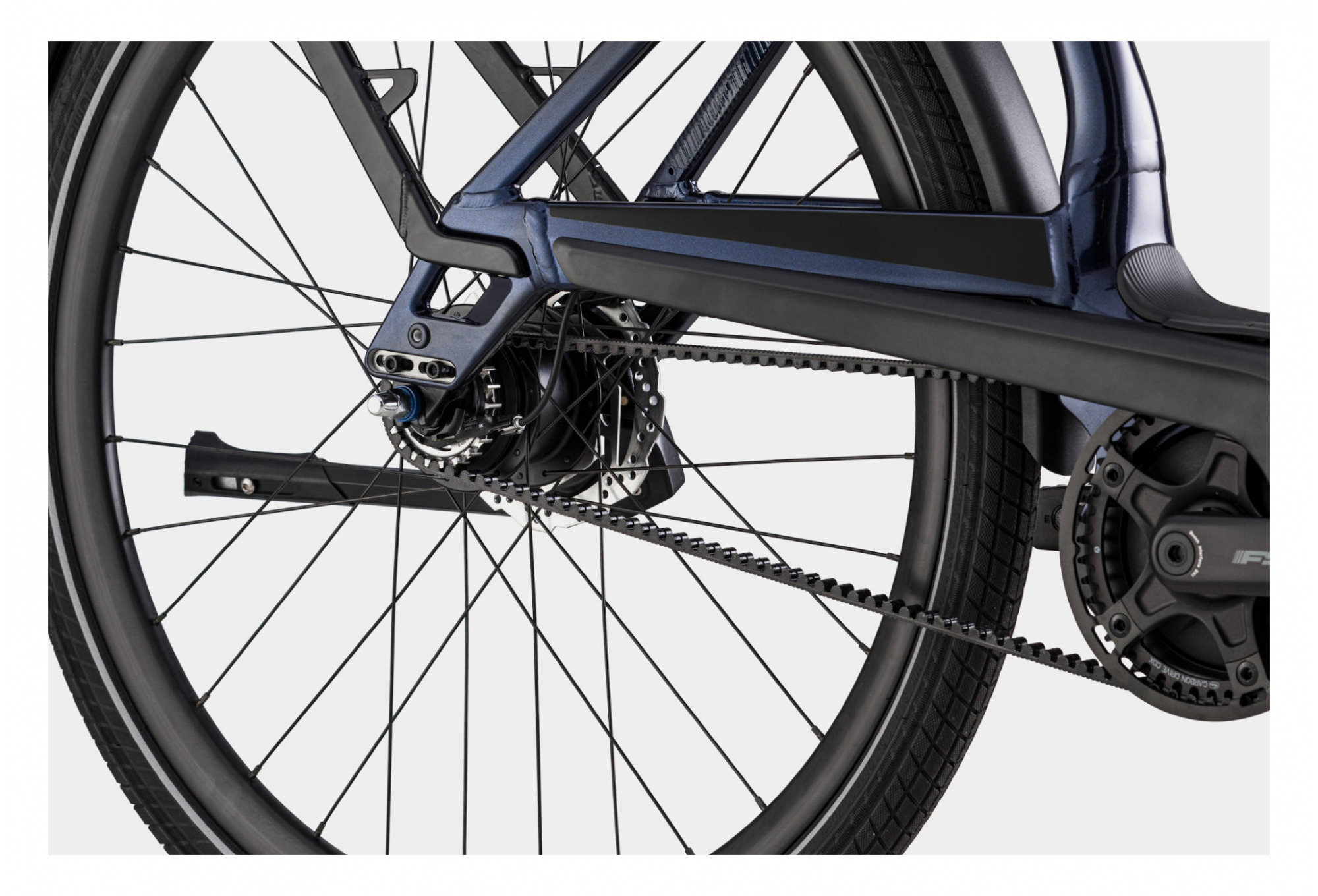Cannondale Mavaro Neo 4 Shimano Nexus 8V Courroie Bleu – Image 6