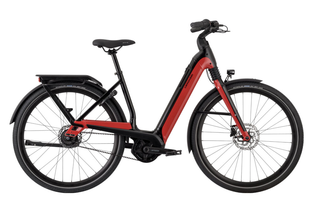 Cannondale Mavaro Neo 4 Shimano Nexus 8V Courroie Rouge  Noir