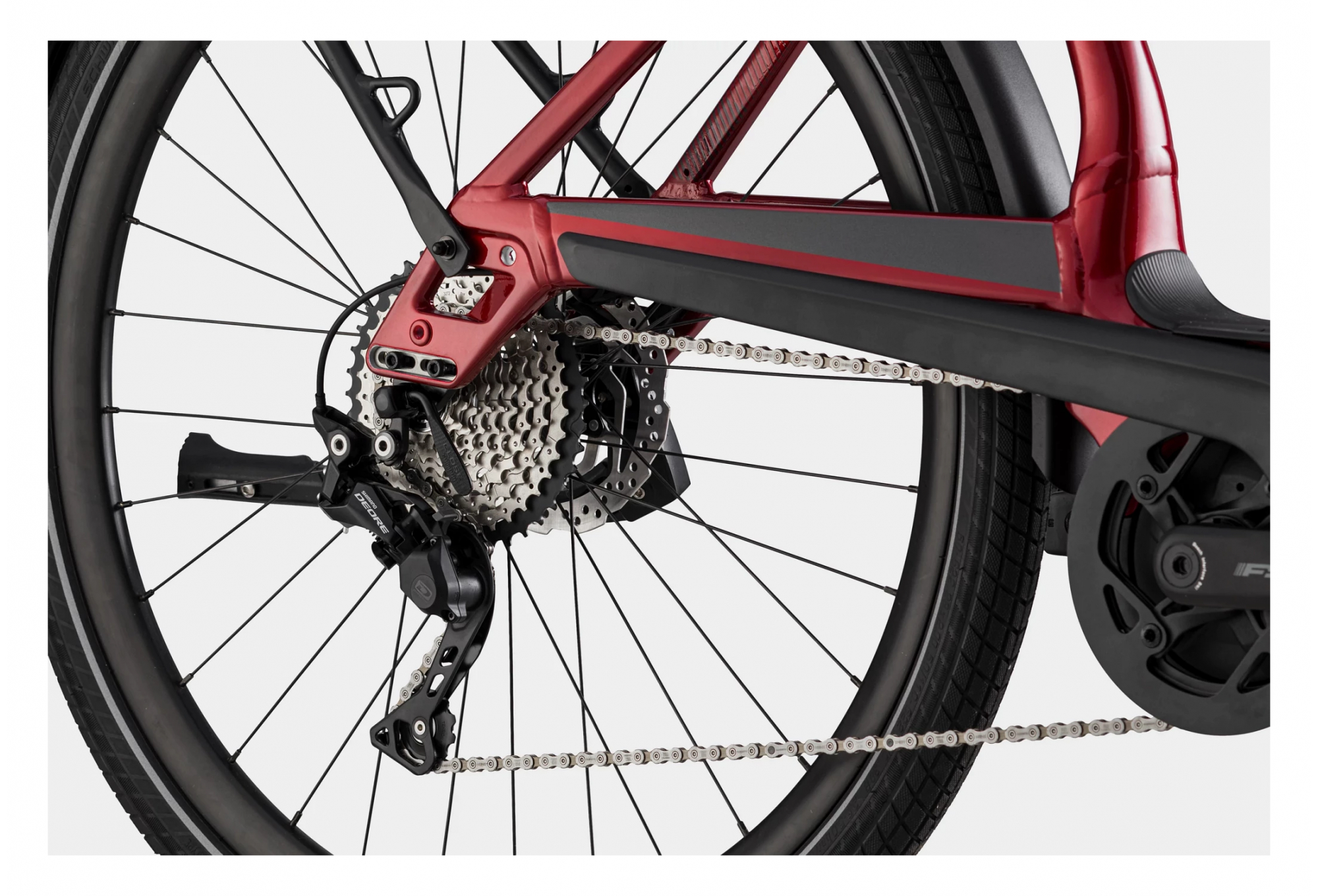 Cannondale Mavaro Neo 5 Shimano Deore 10V Rouge – Image 4