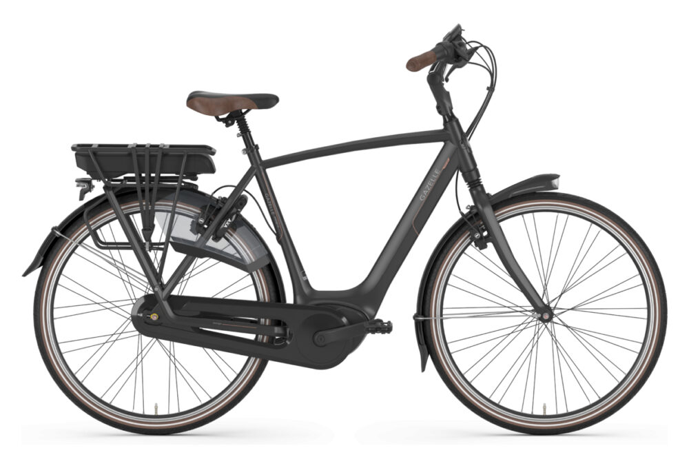 Gazelle Orange C8 HMB H8 Shimano Nexus 8V 300 Noir 2020