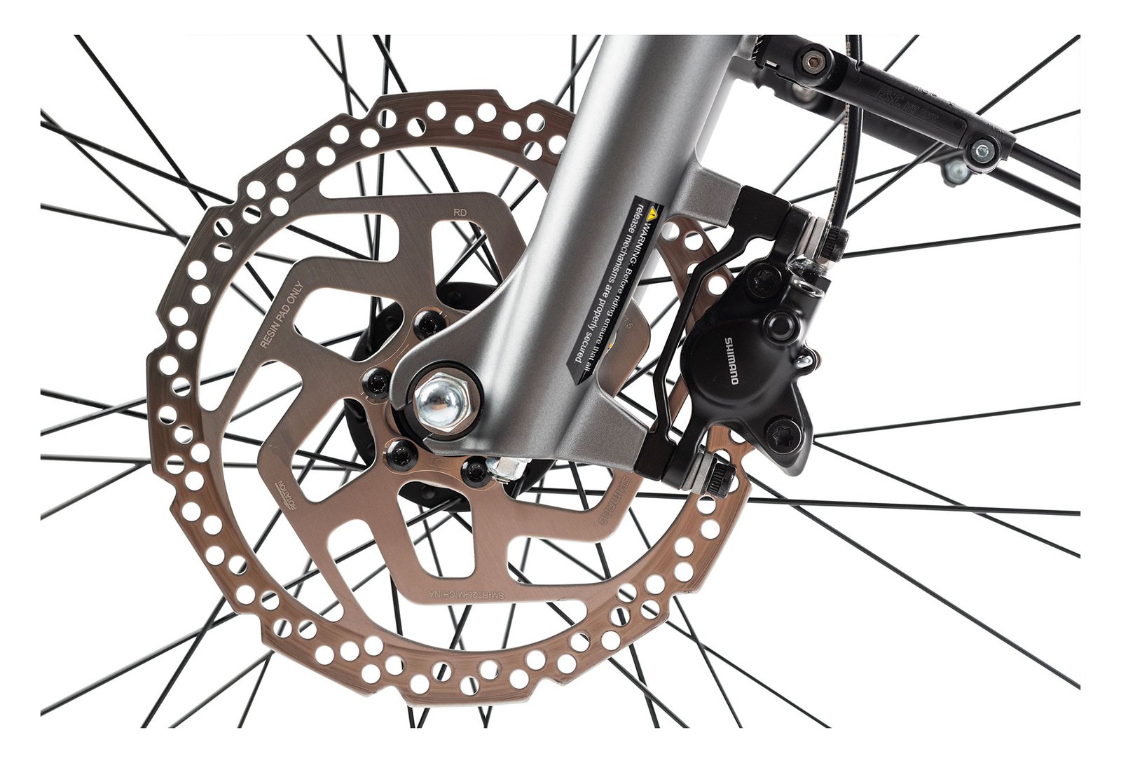 Gitane ORGANe Central Shimano Tourney/Altus 8V 500 Gris 2022 – Image 2