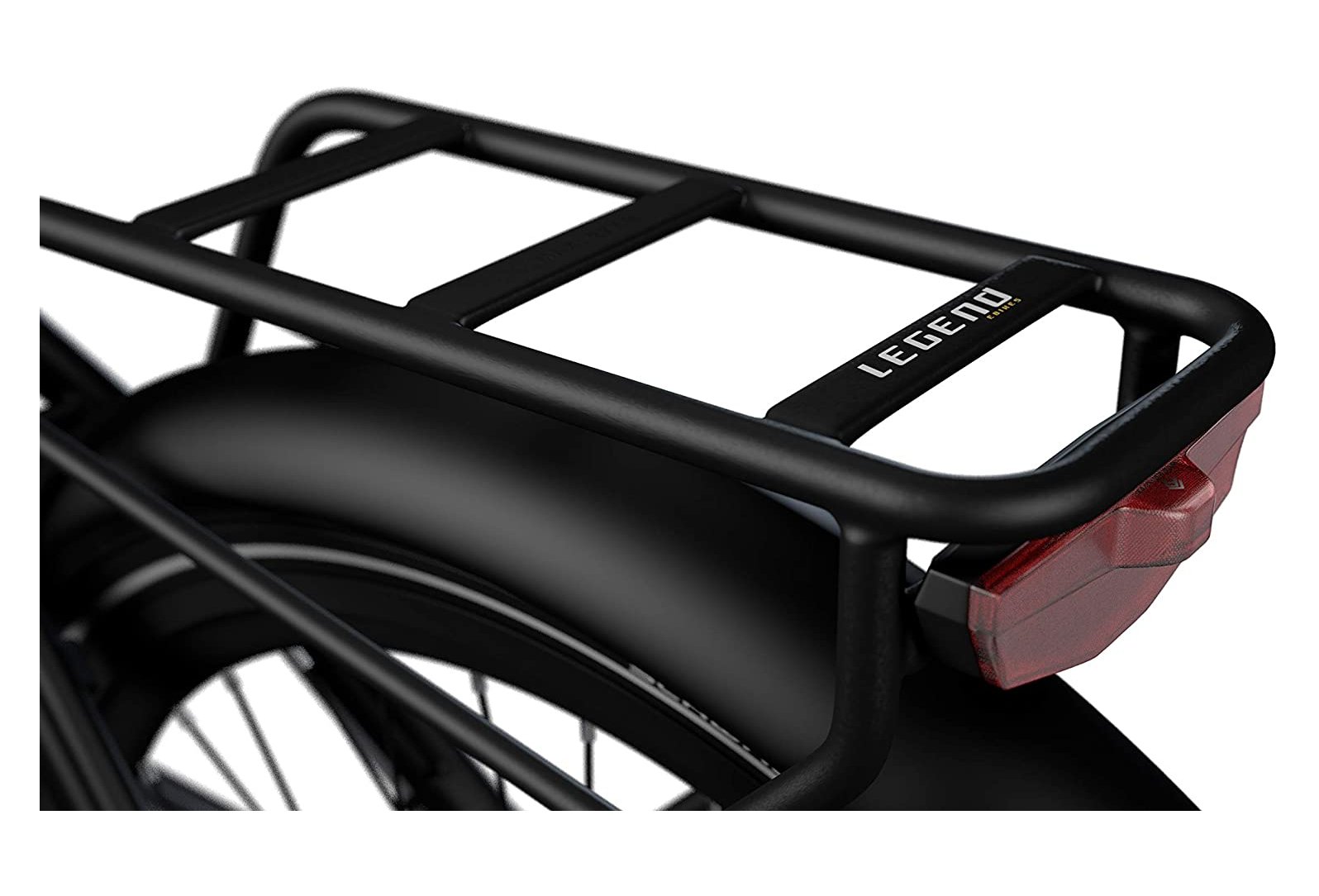 Legend Milano Vélo Electrique Ville Smart eBike Roues de 26 Pouces, Freins Disque Hydraulique, Batterie 36V 10.4Ah Sanyo-Panasonic (374.4Wh), Blanc Artic – Image 3