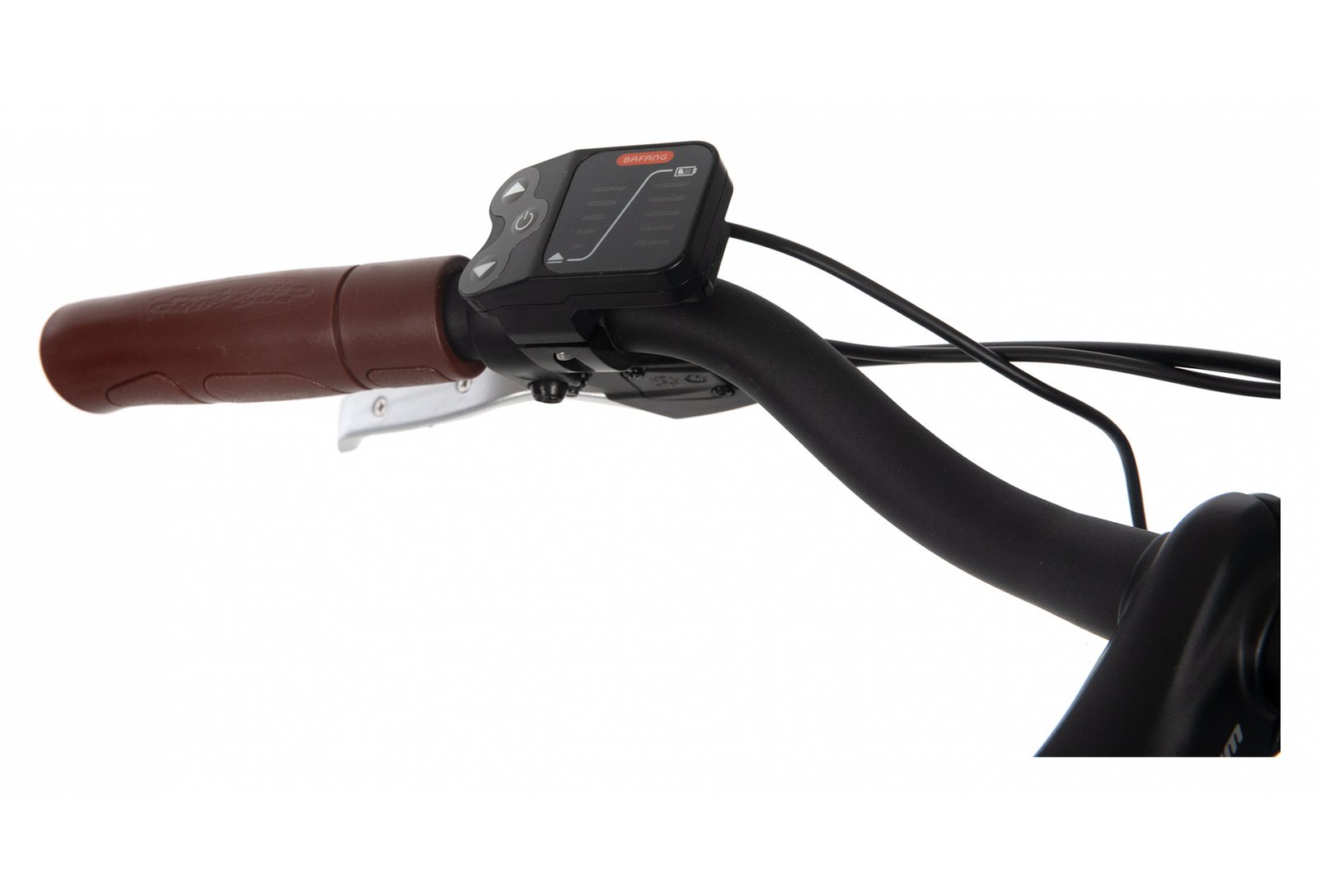 Mixte Bicyklet Claude Shimano Tourney 7V 500 Wh 700 mm Bleu Nuit Mat Marron – Image 5