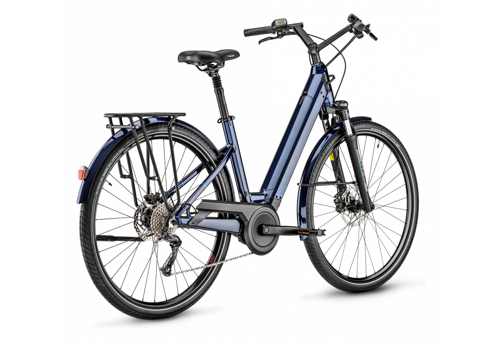 Moustache Bikes Samedi 28.2 Open Shimano Altus 9V 500 Bleu 2021 – Image 3