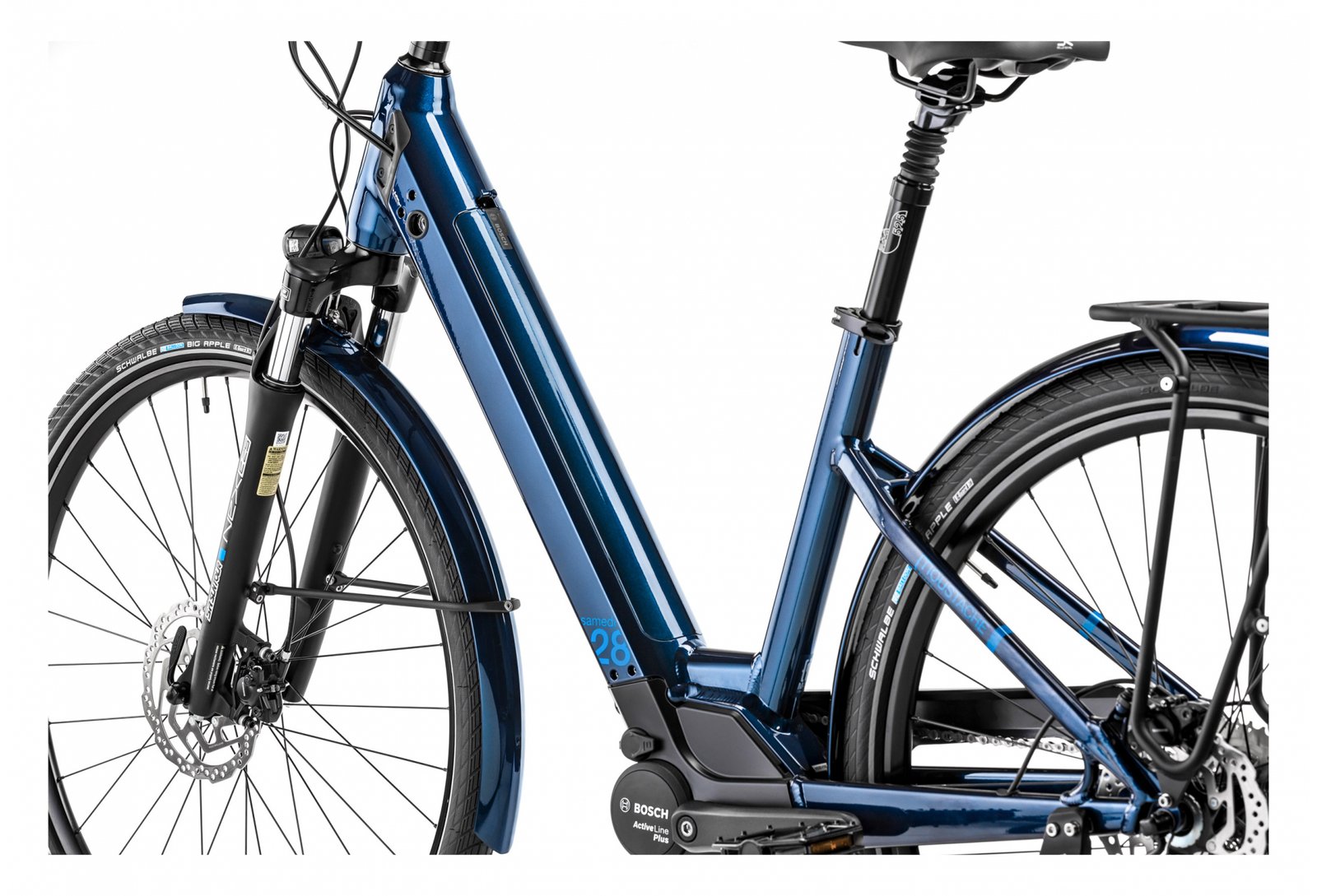 Moustache Bikes Samedi 28.2 Open Shimano Altus 9V 500 Bleu 2021 – Image 4
