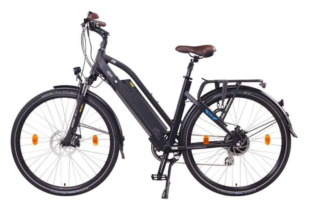 NCM Milano 28 vélo électrique Urbain noir mat - Shimano - Batterie 624Wh