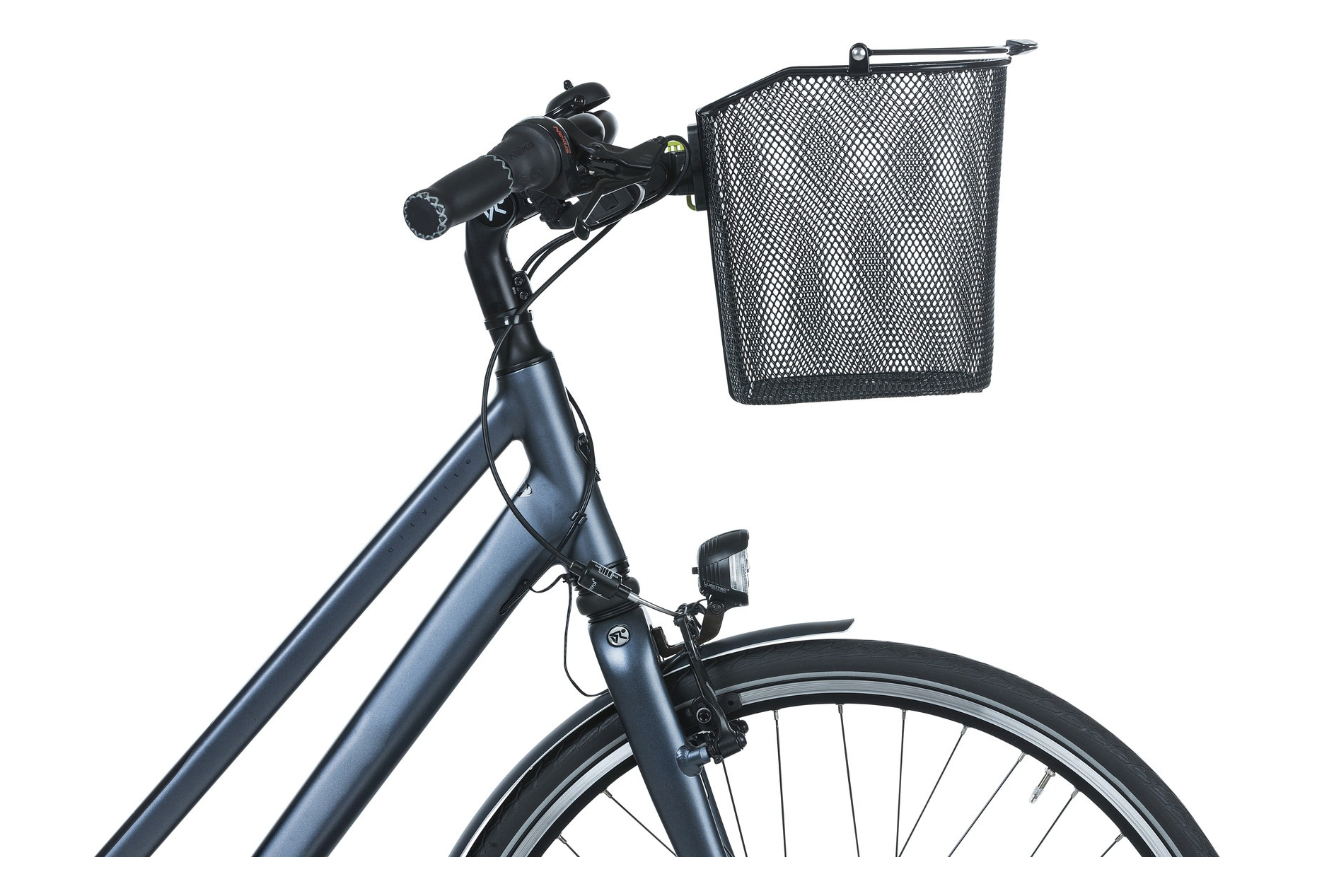 PANIER DE VÉLO BASIL BREMEN BE AVEC SUPPORT DE BASE BASEASY NOIR – Image 4