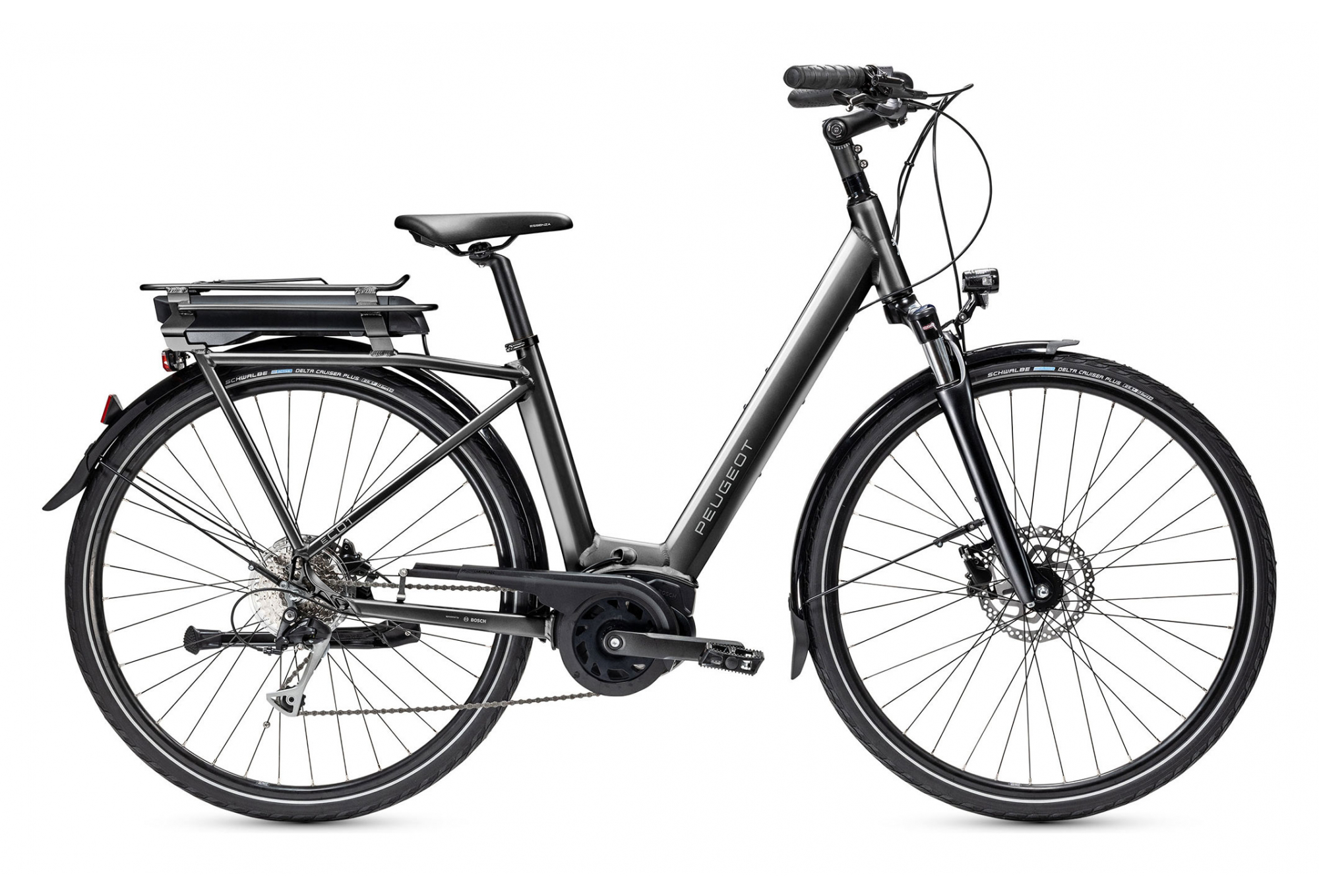 Peugeot eC01 D9 300 Shimano Alivio 9V 300 Noir 2022