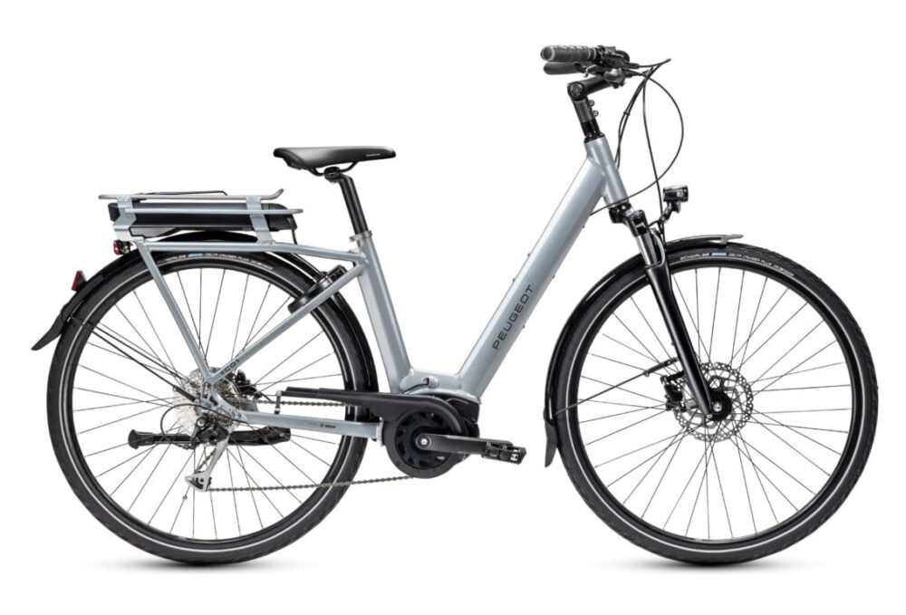 Peugeot eC01 D9 Plus Shimano Alivio 9V 500 Gris 2022