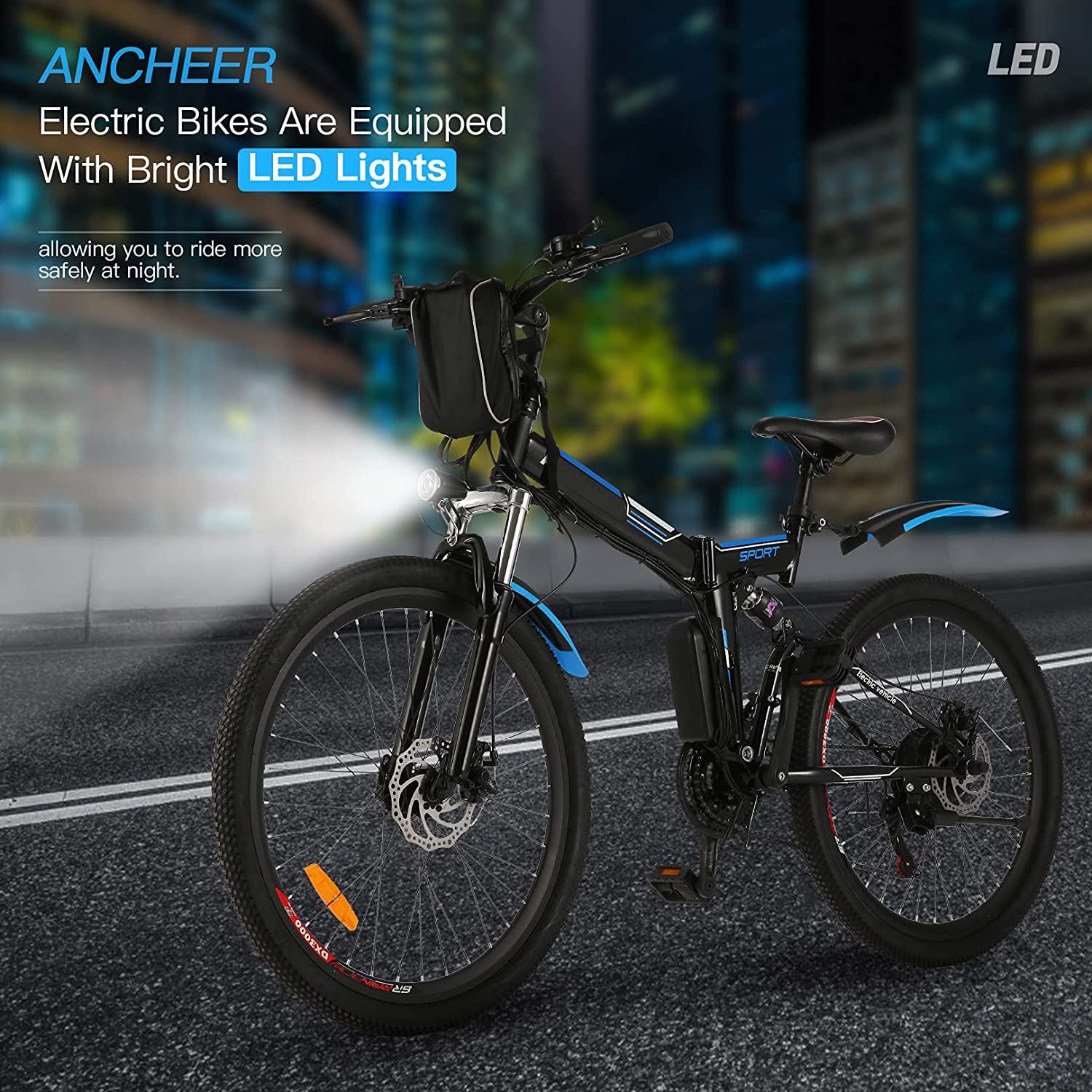 Vélo Electriques de Montagne Profun 26'' – Image 9