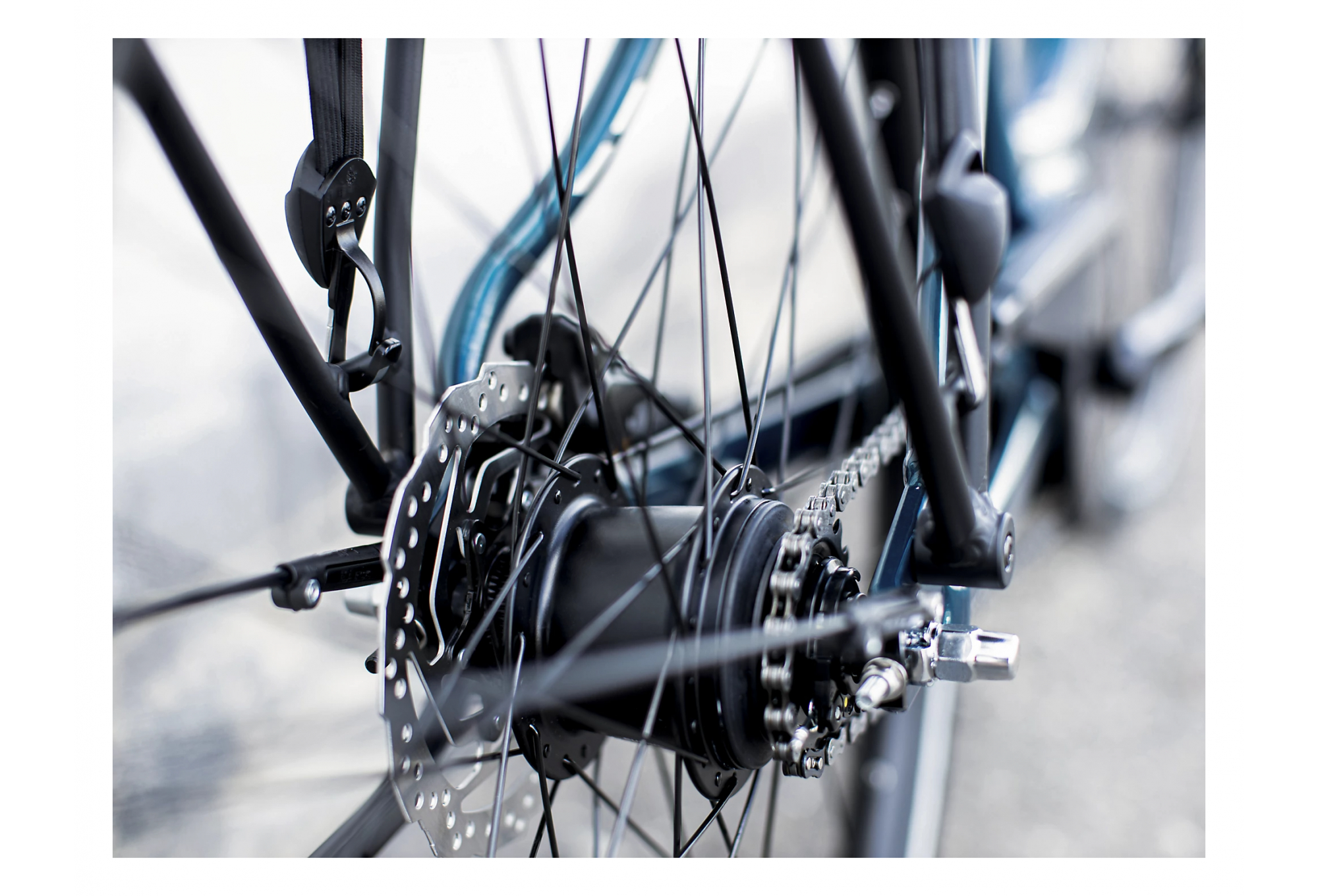 Trek District+ 1 Lowstep Shimano Nexus 7V 300 Bleu 2021 – Image 5