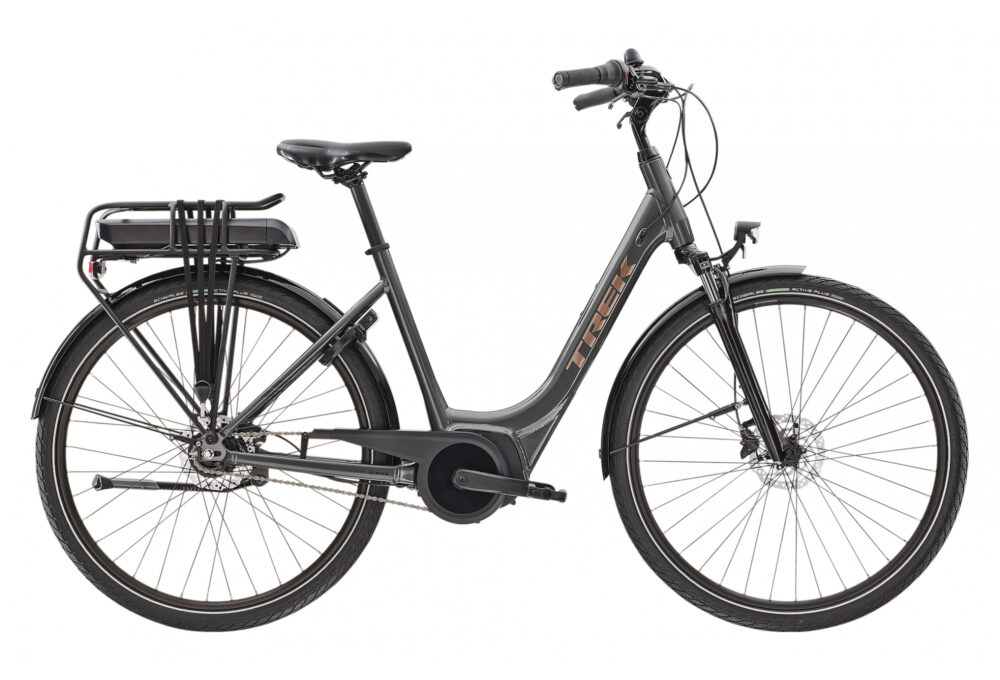 Trek District+ 1 Lowstep Shimano Nexus 7V 300 Gris 2021