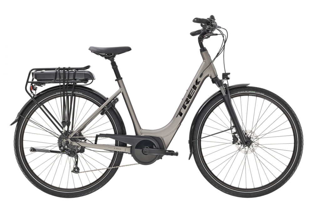 Trek Verve+ 2 Lowstep Shimano Altus 9V 400 Gris 2021