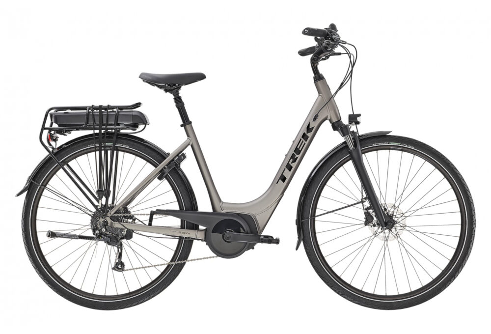 Trek Verve+ 2 Lowstep Shimano Altus 9V 400 Gris 2022