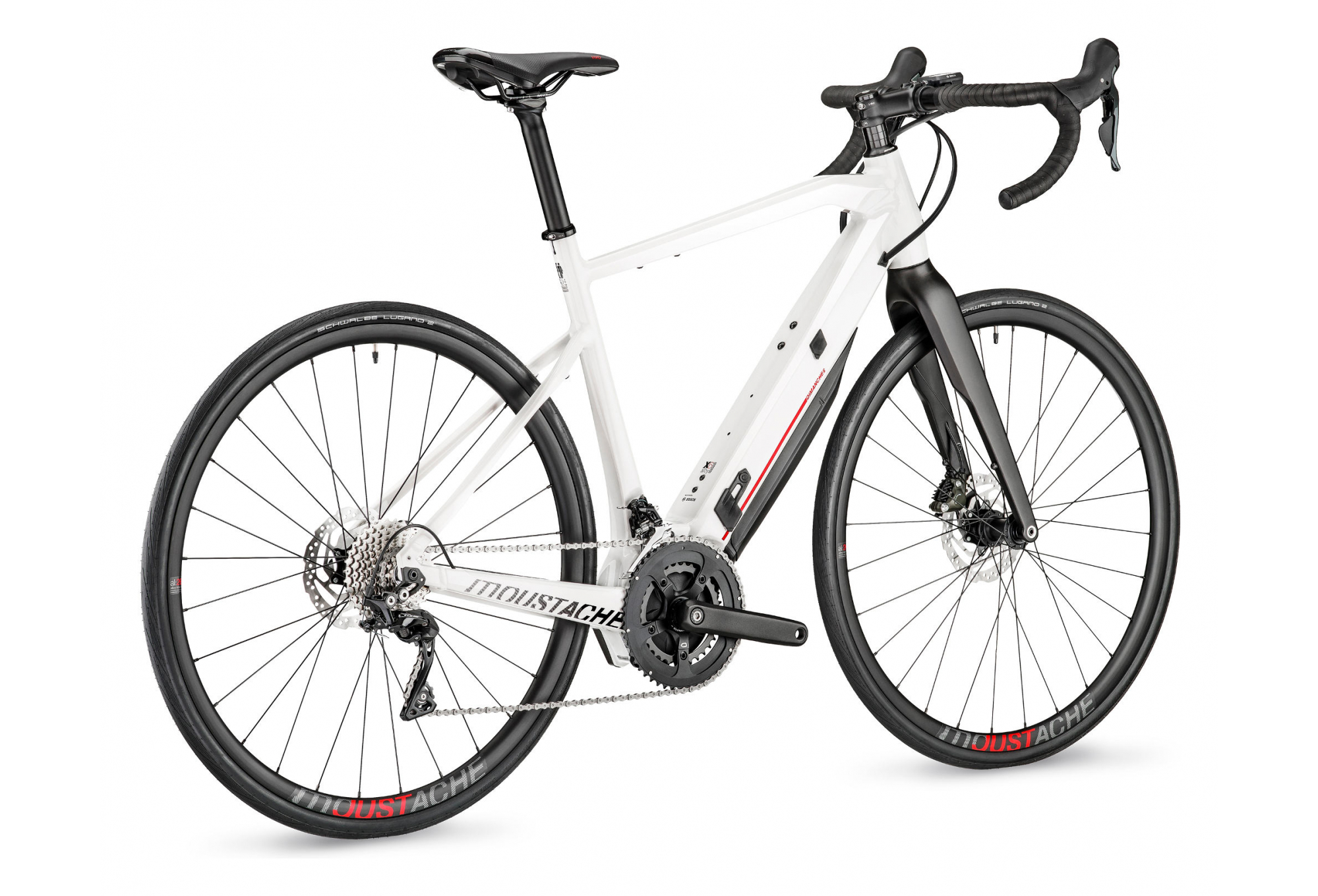 VÉLO DE ROUTE ÉLECTRIQUE MOUSTACHE BIKES DIMANCHE 28.3 SHIMANO TIAGRA 10V – Image 4