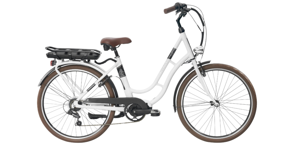 VÉLO DE VILLE ÉLECTRIQUE FEMME E-CITY 110