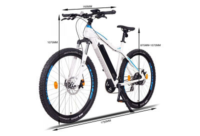 Ghost VTT Électrique Easy Entry 27.5" - E-TERU Pro EQ Low - 2023 - black / pearl deep red – Image 4
