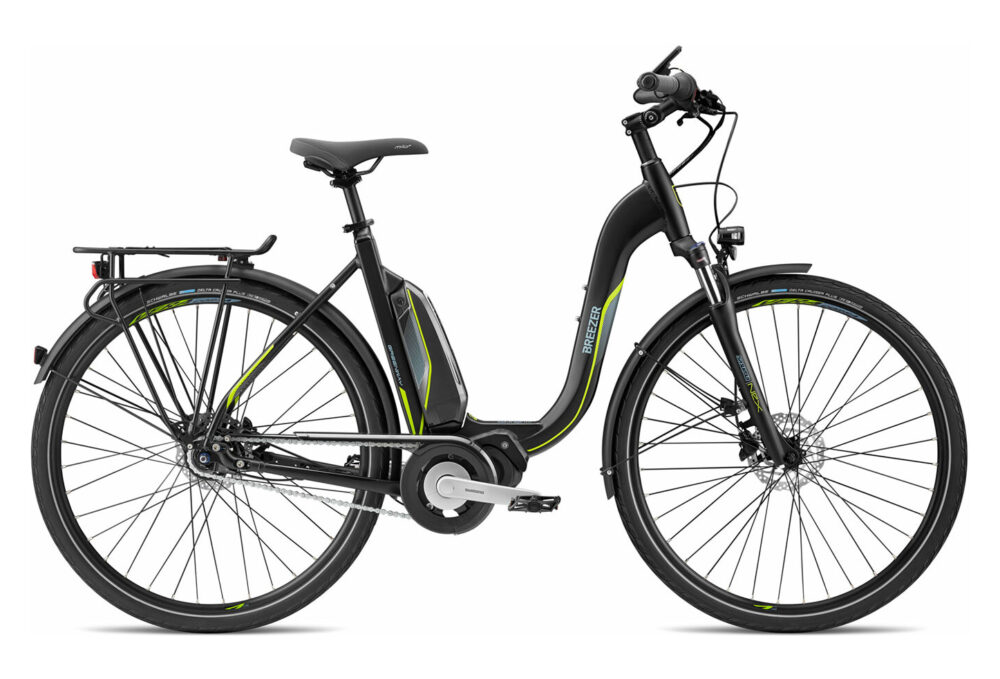 Vélo Breezer GREENWAY IG+ LS Satin Black