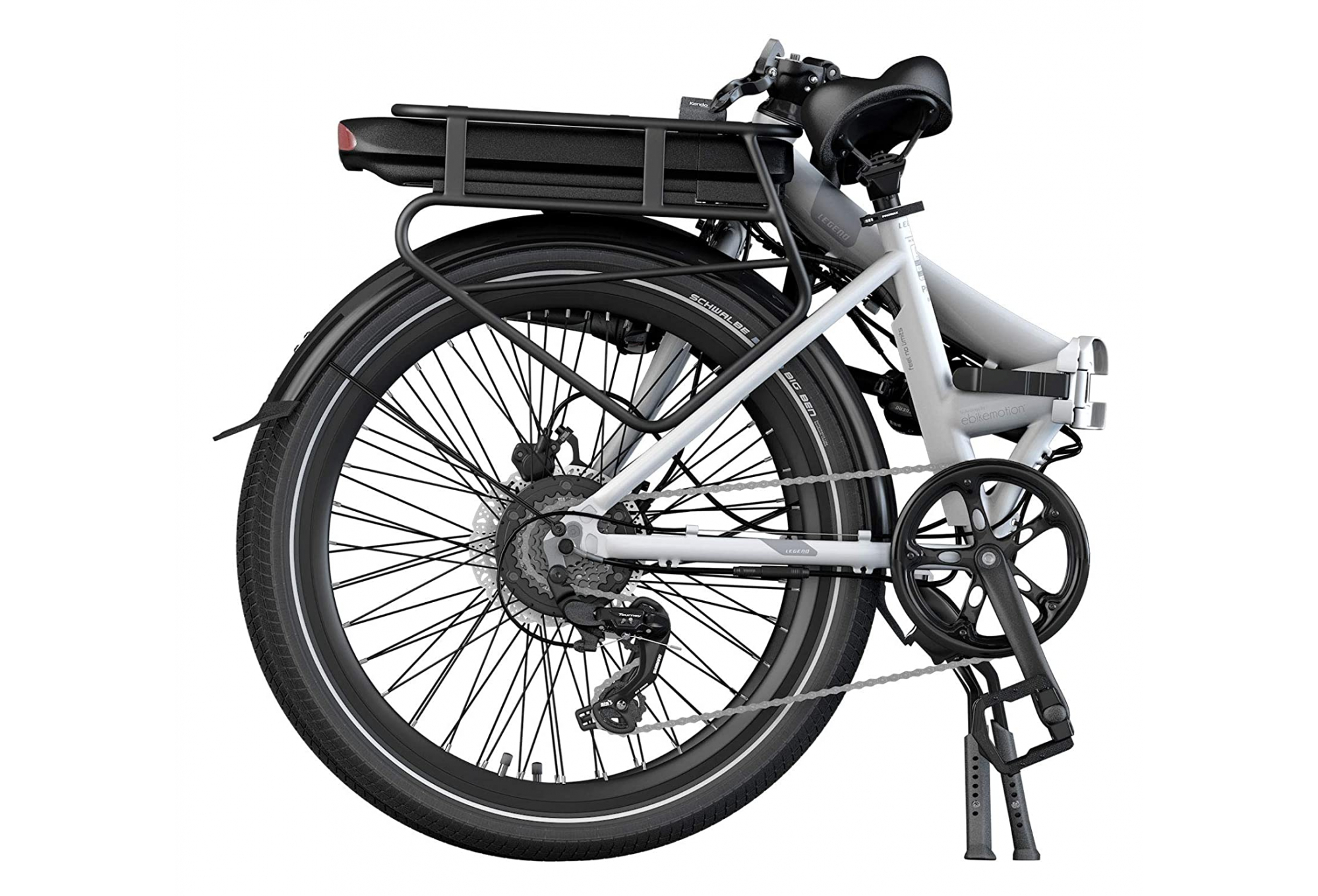Vélo Electrique Pliable de Ville Smart eBike Roues de 24 Pouces, Freins Disque Hydraulique – Image 4
