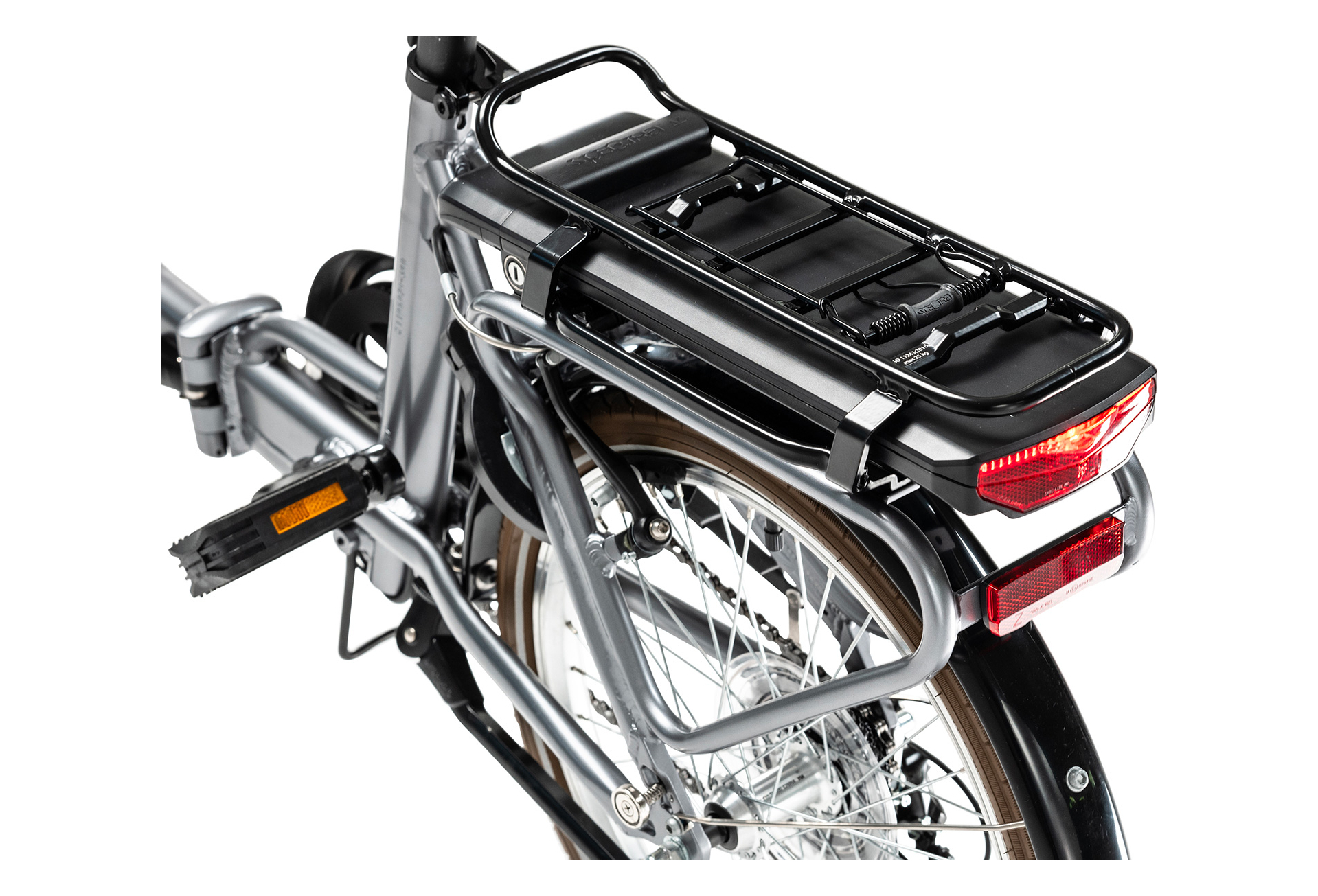 Vélo Pliant Électrique Gitane e-Nomad Shimano Tourney/Altus 8V 400 Gris 2022 – Image 3