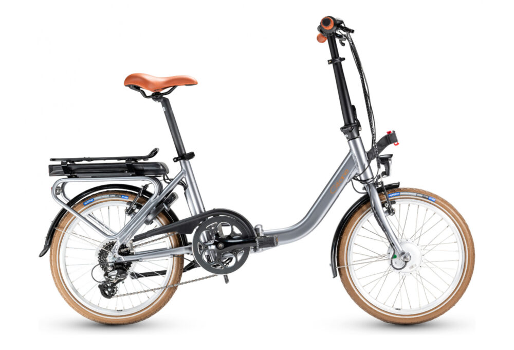 Vélo Pliant Électrique Gitane e-Nomad Shimano Tourney/Altus 8V 400 Gris 2022