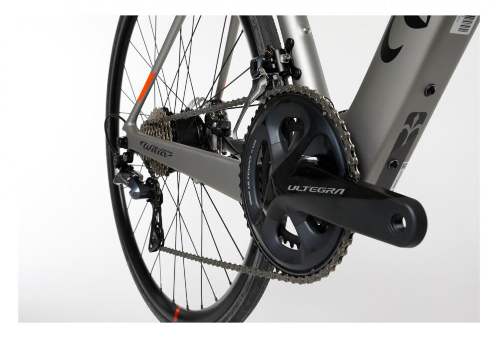 Vélo de Route Électrique Wilier Triestina Cento1 Hybrid Shimano Ultegra 11V 250 Wh 700 mm Gris 2022 – Image 5