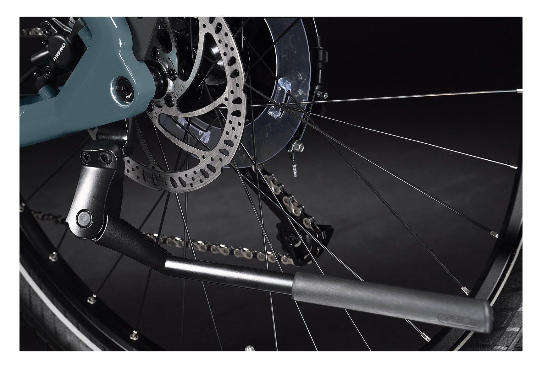 Vélo de Ville Électrique Haibike Trekking 5 Shimano Alivio M3100 9V 500 Bleu 2022 – Image 8