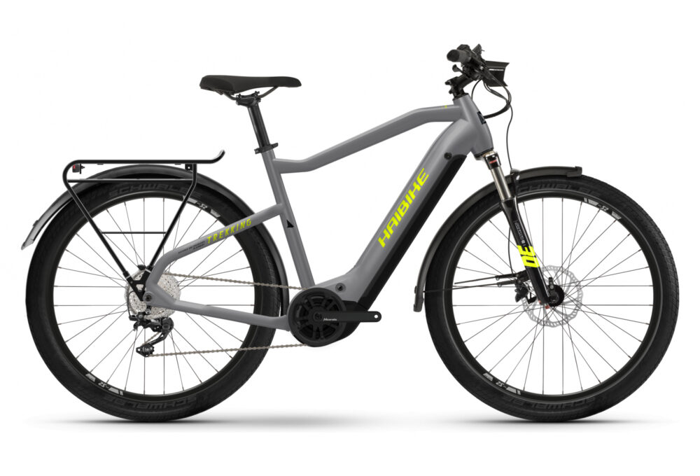 Vélo de Ville Électrique Haibike Trekking 6 Shimano Deore 10V 630 Gris 2022