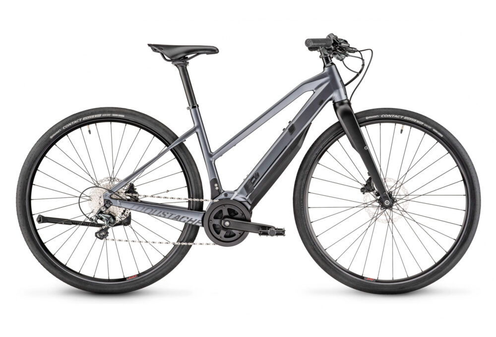 Vélo de Ville Électrique Moustache Bikes Vendredi 28.1 Open Shimano Tiagra 10V 400 Gris 2020-